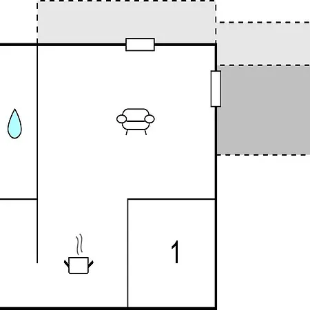 Apartmán One-bedroom In Brando
